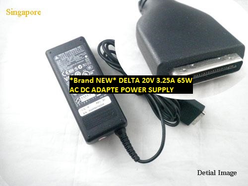 *Brand NEW* 1220050 1220049 DELTA ADP-65HB AD 20V 3.25A 65W AC DC ADAPTE POWER SUPPLY - Click Image to Close